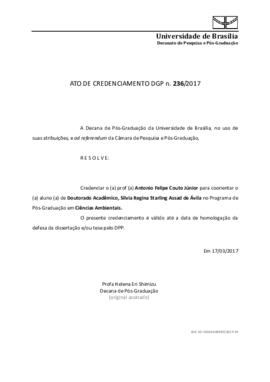 Ato de Credenciamento DPP N° 0236/2017