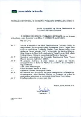 Resolução do Conselho de Ensino, Pesquisa e Extensão nº 0079/2016