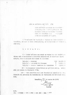 Ato da Reitoria nº 0177/1973