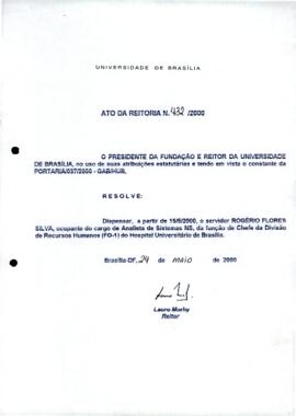 Ato da Reitoria nº 0432/2000