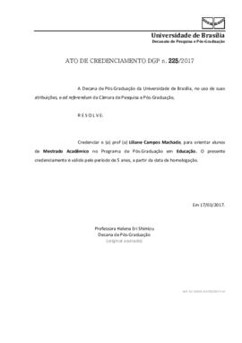 Ato de Credenciamento DPP N° 0225/2017