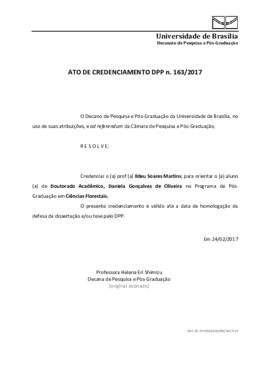 Ato de Credenciamento DPP N° 0163/2017