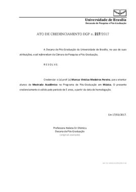 Ato de Credenciamento DPP N° 0217/2017