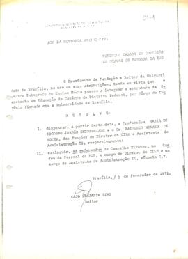 Ato da Reitoria nº 0090/1971