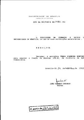 Ato da Reitoria nº 1480/1993
