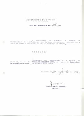 Ato da Reitoria nº 0766/1996