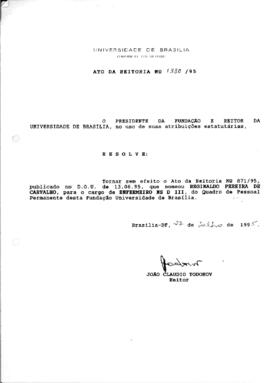 Ato da Reitoria nº 1330/1995