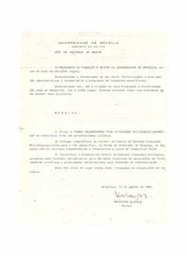 Ato da Reitoria nº 0399/1987