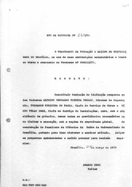 Ato da Reitoria nº 0223/1976