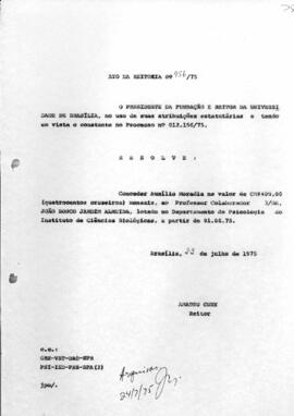 Ato da Reitoria nº 0456/1975