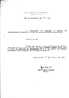 Ato da Reitoria nº 1320/1995