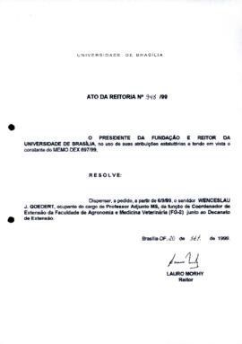 Ato da Reitoria nº 0948/1999