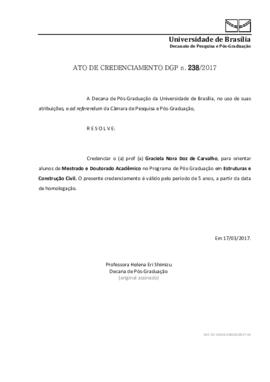 Ato de Credenciamento DPP N° 0238/2017