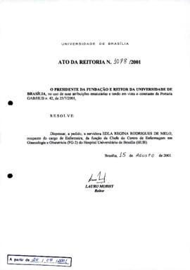 Ato da Reitoria nº 1078/2001