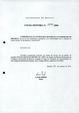 Ato da Reitoria nº 1255/2001