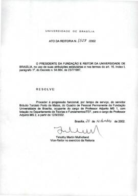 Ato da Reitoria nº 1528/2002