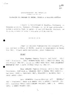 Resolução do Conselho de Ensino, Pesquisa e Extensão nº 0024/1988