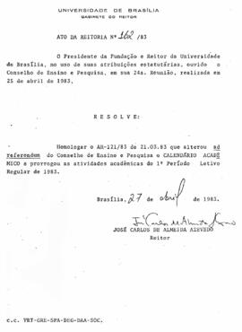 Ato da Reitoria nº 0162/1983