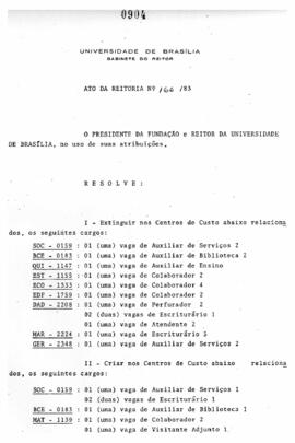 Ato da Reitoria nº 0166/1983