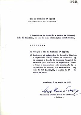 Ato da Reitoria nº 0239/1967