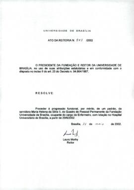 Ato da Reitoria nº 0843/2002