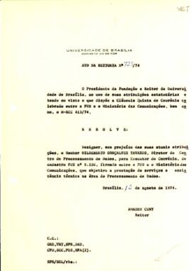 Ato da Reitoria nº 0723/1974