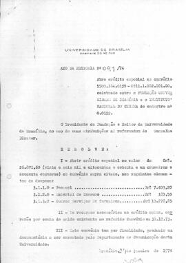 Ato da Reitoria nº 0097/1974