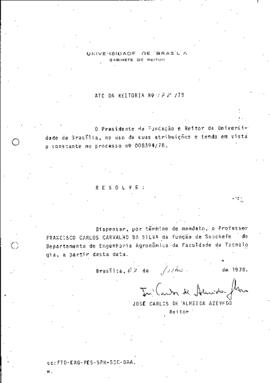 Ato da Reitoria nº 0178/1978