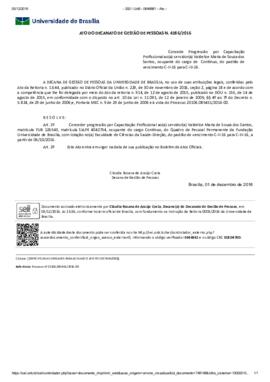 Ato do Decanato de Gestão de Pessoas N° 4286/2016