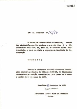 Ato da Reitoria nº 0113/1967