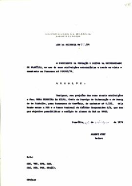 Ato da Reitoria nº 0863/1974