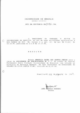 Ato da Reitoria nº 1092/1994