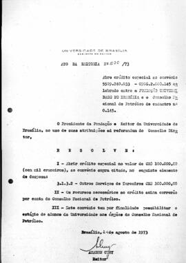 Ato da Reitoria nº 0520/1973