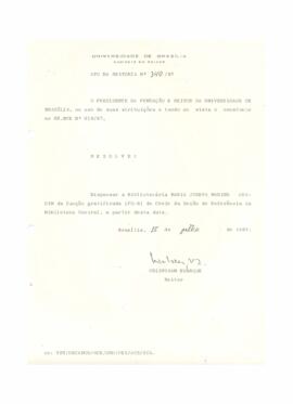 Ato da Reitoria nº 0340/1987