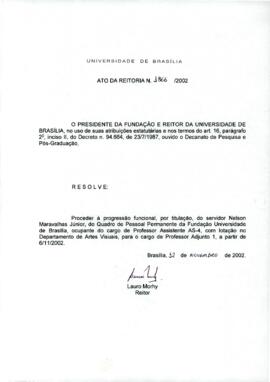 Ato da Reitoria nº 1866/2002