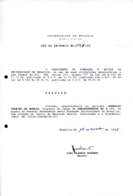 Ato da Reitoria nº 1948/1995