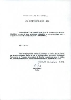 Ato da Reitoria nº 1707/2002