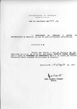 Ato da Reitoria nº 1414/1995