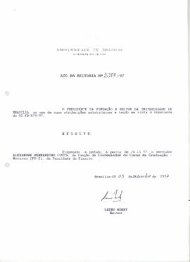 Ato da Reitoria nº 2288/1997