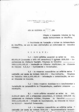 Ato da Reitoria nº 0197/1974