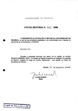 Ato da Reitoria nº 1062/2000