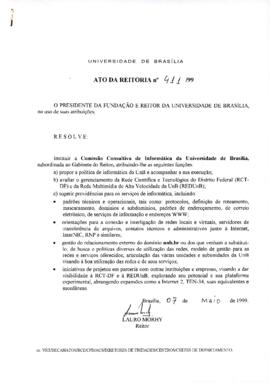 Ato da Reitoria nº 0411/1999