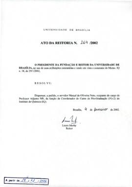 Ato da Reitoria nº 0164/2002