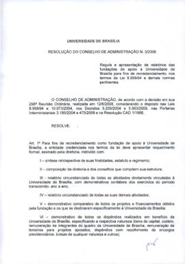Resolucao do Conselho de Administracao Nº 0003/2008