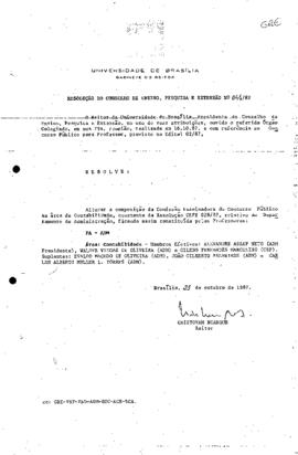 Resolução do Conselho de Ensino, Pesquisa e Extensão nº 0044/1987