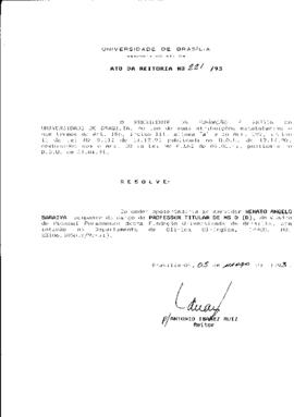 Ato da Reitoria nº 0221/1993