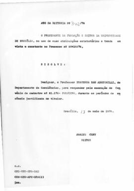 Ato da Reitoria nº 0342/1976