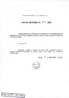 Ato da Reitoria nº 0170/2002