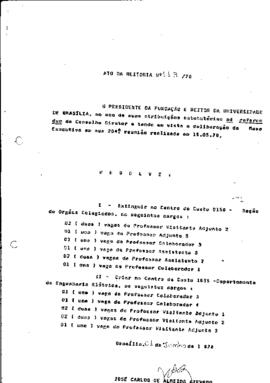 Ato da Reitoria nº 0113/1978