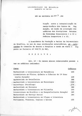 Ato da Reitoria nº 0007/1980